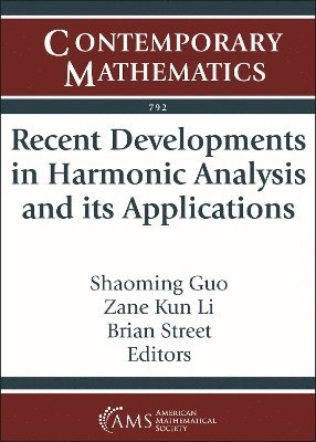 bokomslag Recent Developments in Harmonic Analysis and its Applications