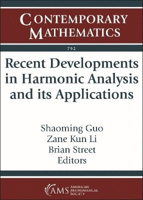Recent Developments in Harmonic Analysis and its Applications 1