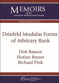 bokomslag Drinfeld Modular Forms of Arbitrary Rank