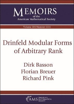 bokomslag Drinfeld Modular Forms of Arbitrary Rank