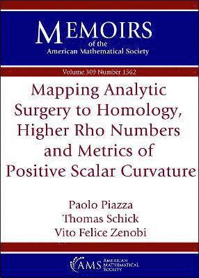 Mapping Analytic Surgery to Homology, Higher Rho Numbers and Metrics of Positive Scalar Curvature