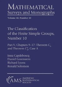 bokomslag The Classification of the Finite Simple Groups, Number 10