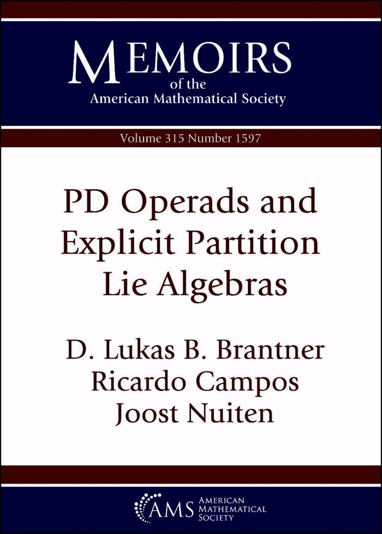 PD Operads and Explicit Partition Lie Algebras