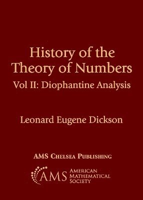bokomslag History of the Theory of Numbers