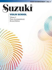 bokomslag Suzuki Violin school 9 piano acc