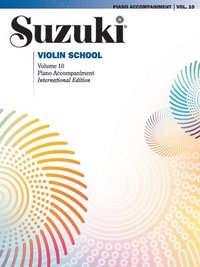 bokomslag Suzuki Violin school 10 piano acc