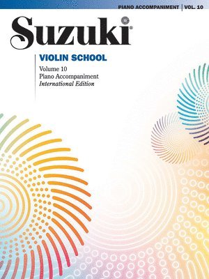 Suzuki Violin school 10 piano acc 1