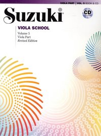 bokomslag Suzuki Viola school 5 bk / cd kombo