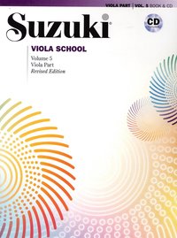 bokomslag Suzuki Viola School, Vol 5: Viola Part, Book & CD