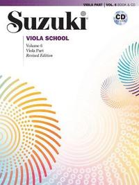 bokomslag Suzuki Viola School, Vol 6: Viola Part, Book & CD