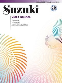 bokomslag Suzuki Viola School 8 book/cd