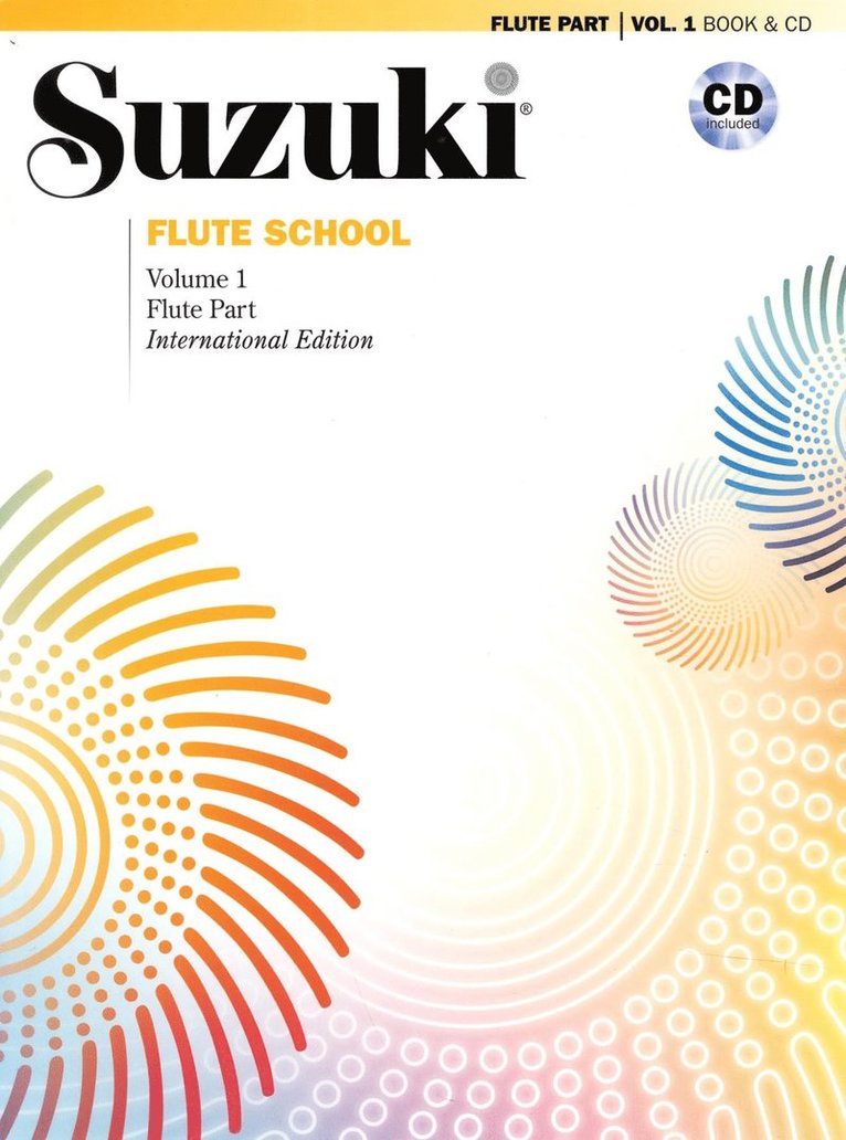 Suzuki Flute school 1 book/cd, Häftad