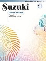 bokomslag Suzuki organ school vol 8 bok/CD