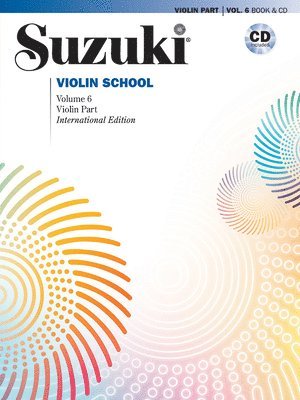 Suzuki Violin School, Volume 6: Violin Part, Book & CD 1