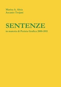 bokomslag Sentenze in Materia Di Perizia Grafica