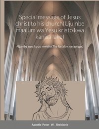 bokomslag Special message of Jesus christ to his church(Ujumbe maalum wa Yesu kristo kwa kanisa lake)