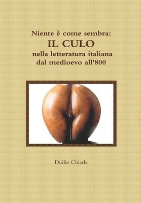 Niente  come sembra: IL CULO nella letteratura italiana dal medioevo all'800 1