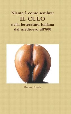 Niente  come sembra: IL CULO nella letteratura italiana dal medioevo all'800 1