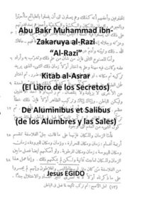 bokomslag Kitab al-Asrar (El Libro de los Secretos), De Aluminibus et Salibus (de los Alumbres y las Sales)