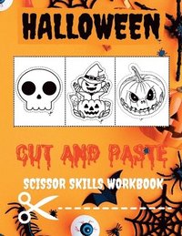 bokomslag Halloween Cut and Paste Workbook for Preschool