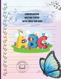 bokomslag Kindergarten Writing Paper With Lines For Kids