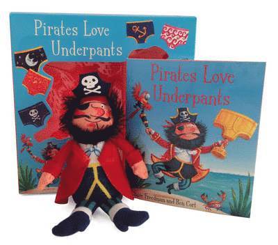 Claire Freedman - Pirates Love Underpants Book & Plush, Häftad