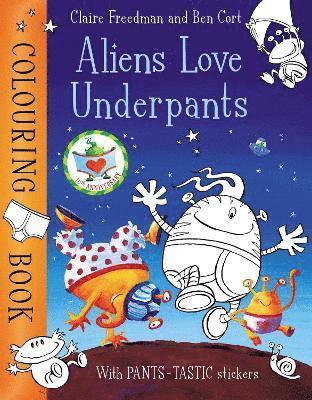bokomslag Aliens Love Underpants Colouring Book