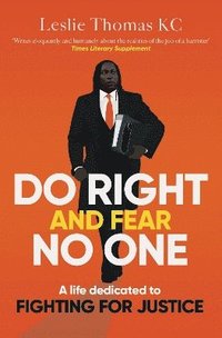 bokomslag Do Right and Fear No One