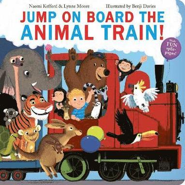 Naomi Kefford, Lynne Moore - Jump On Board the Animal Train, Kartonnage
