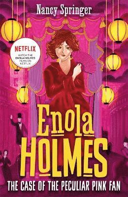 bokomslag Enola Holmes 4: The Case of the Peculiar Pink Fan