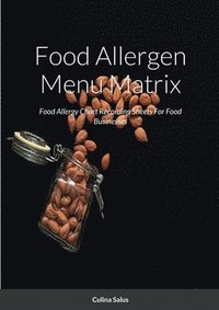 bokomslag Food Allergen Menu Matrix