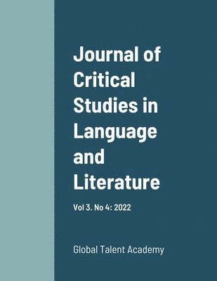Author Author, author author - Journal of Critical Studies in Language and Literature, Häftad