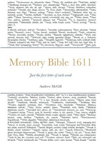 bokomslag Memory Bible 1611