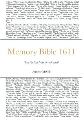 Memory Bible 1611 1