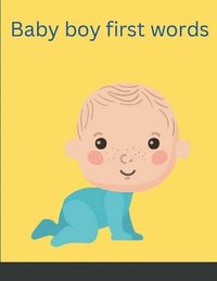 bokomslag Baby boy first words