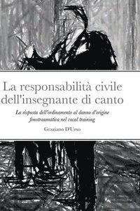 bokomslag responsabilità civile dell'insegnante di canto