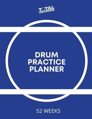 bokomslag Drum Practice Planner