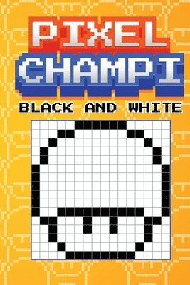 Pixel Champi Black and White 1