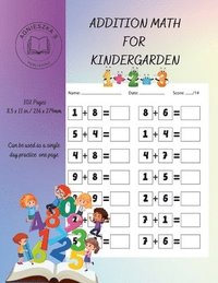 bokomslag Addition Math for Kindergarten