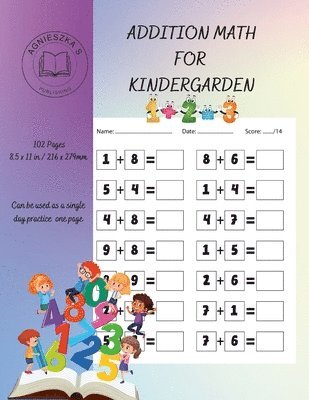 Addition Math for Kindergarten 1