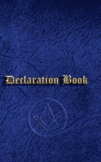 bokomslag Declaration Book - Craft Mason