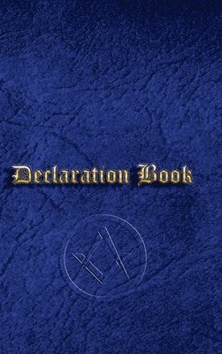 bokomslag Declaration Book - Craft Mason