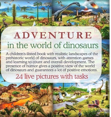 bokomslag Adventure in the world of dinosaurs