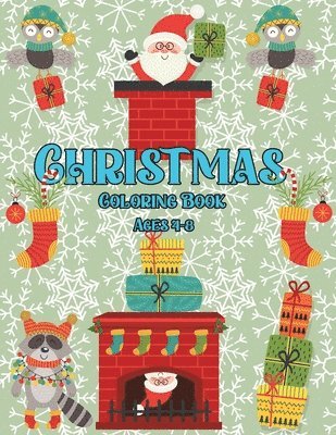 Christmas Coloring Book for Kids 4-8 ages 1