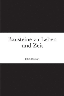 bokomslag Bausteine zu Leben und Zeit