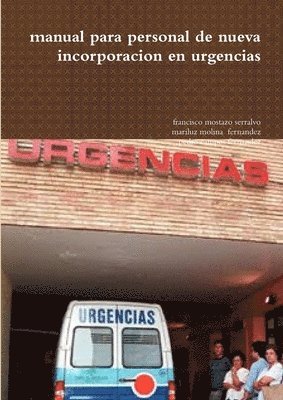 bokomslag manual para personal de nueva incorporacion en urgencias