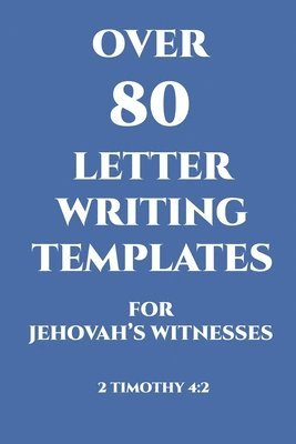 bokomslag Over 80 Letter Writing Templates for Jehovah's Witnesses