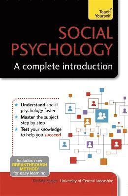 bokomslag Social Psychology: A Complete Introduction: Teach Yourself