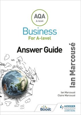 bokomslag AQA Business for A Level (Marcouse) Answer Guide