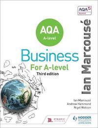 bokomslag AQA Business for A Level (Marcouse)